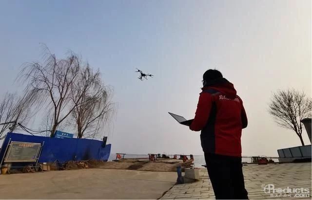 戰疫！白洋淀封村封路送貨難 物流無人機搭“天梯”