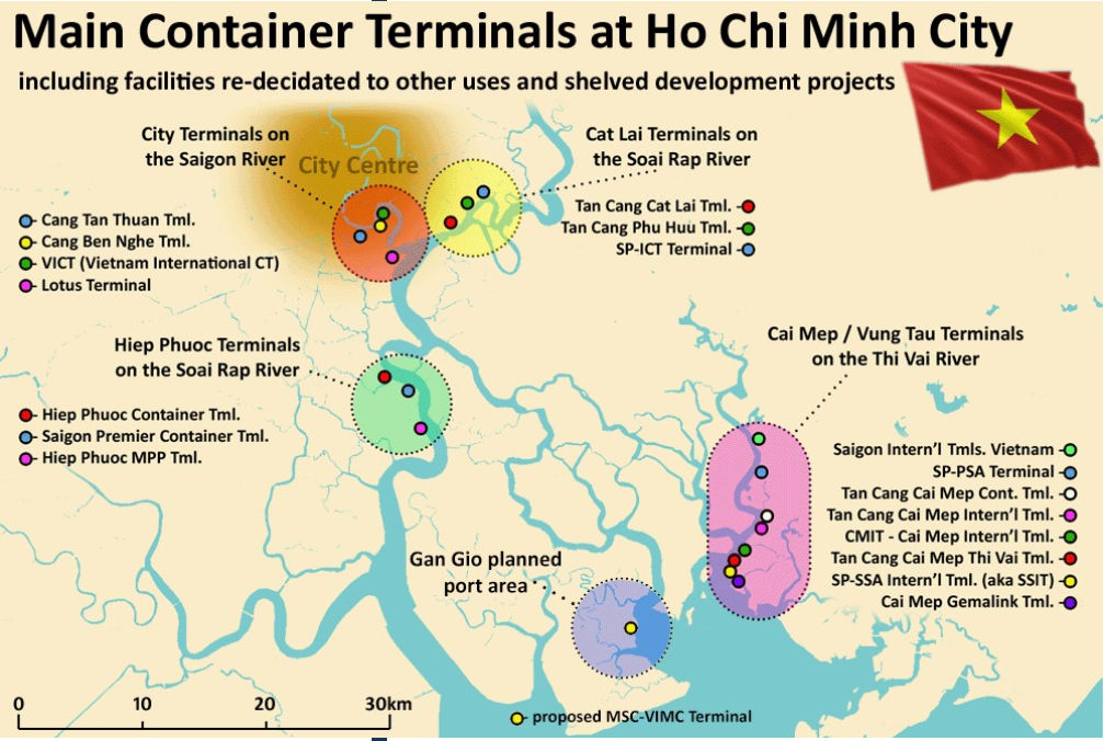 東南亞將再建吞吐能力超1500萬TEU的碼頭？